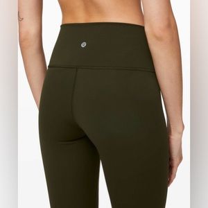 Lululemon | Wunder Under High-Rise Tight 25” in Dark Olive *Full-On Luxtreme*